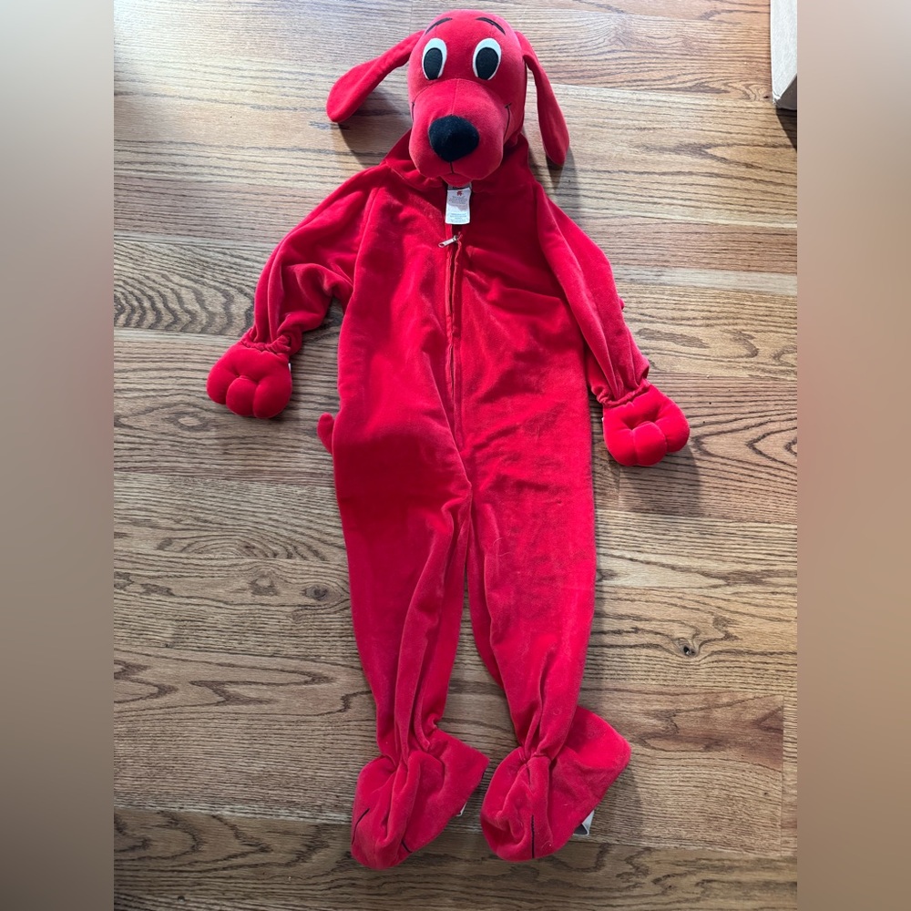 Vintage Clifford the big red dog Halloween costume